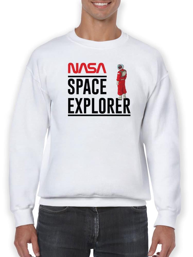 NASA Nasa Space Explorer Art Sweatshirt Men -NASA Designs, Male Large ...