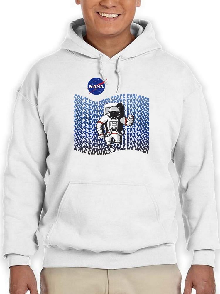 NASA Nasa Space Explorer Astronaut Hoodie Men -NASA Designs, Male 4X ...