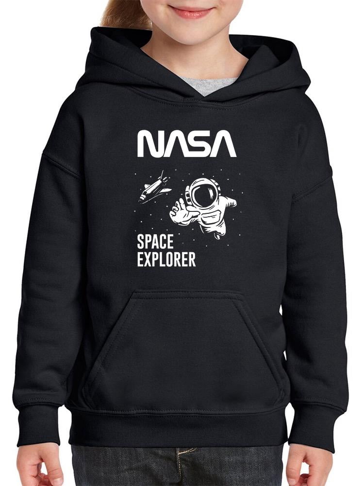NASA Nasa Space Explorer Hoodie Juniors -NASA Designs, Small - Walmart.com