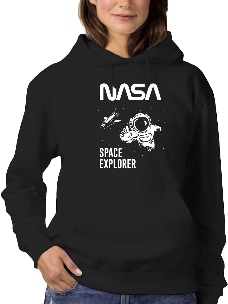 NASA Nasa Space Explorer Hoodie Women -NASA Designs, Female Small ...