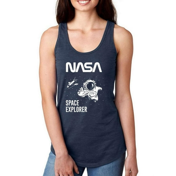 NASA Nasa Space Explorer Racerback Tank Women -NASA Designs, Female x-Large