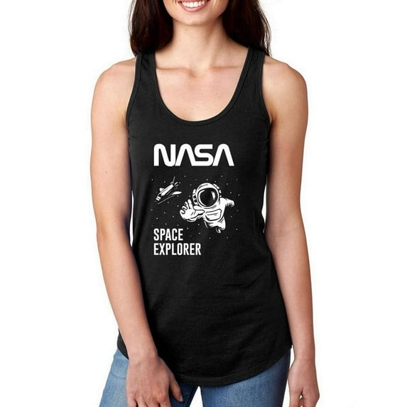 NASA Nasa Space Explorer Racerback Tank Women -NASA Designs, Female x-Small