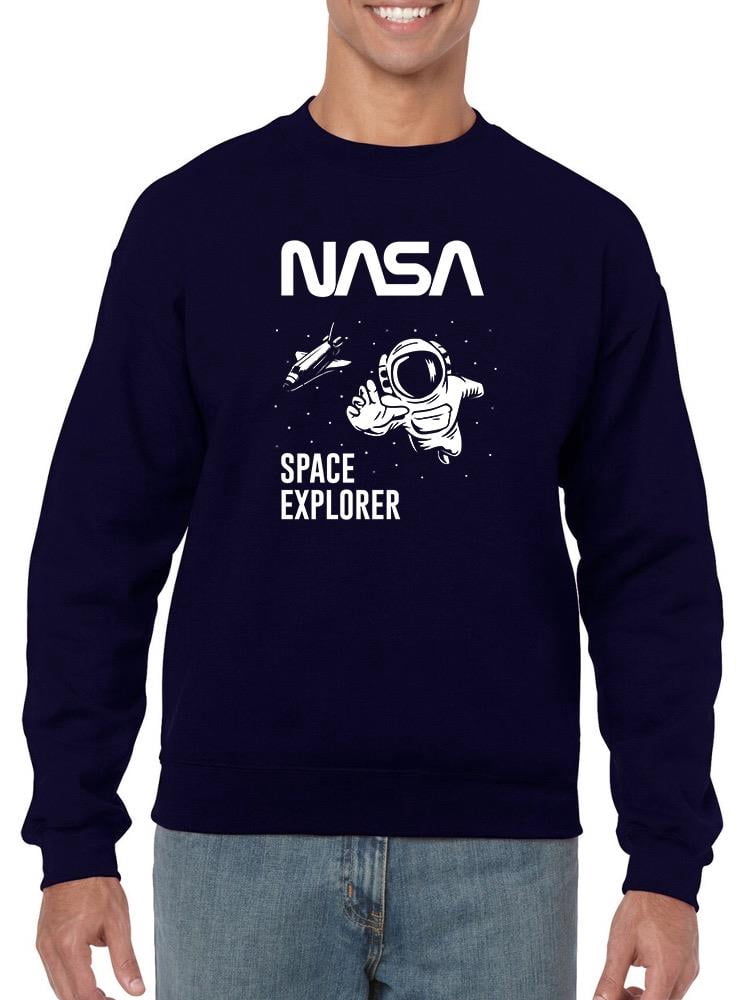 NASA Nasa Space Explorer Sweatshirt Men -NASA Designs, Male Large ...