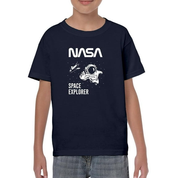 NASA Nasa Space Explorer T-Shirt Juniors -NASA Designs,  Medium