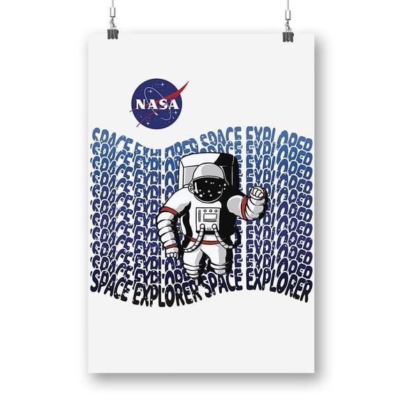 NASA Nasa Space Explorers Poster - NASA Designs,