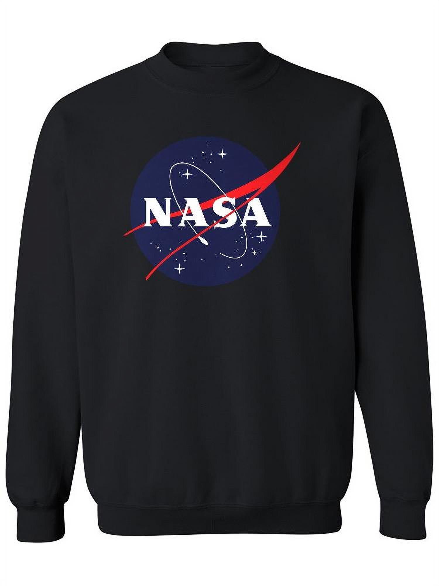 NASA Nasa Space Logo Graphic Sweatshirt Men -NASA Designs, Male XX ...
