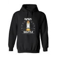 thumbnail image 1 of NASA Nasa Space Shuttle Hoodie Women -NASA Designs, Female 3X-Large, 1 of 4