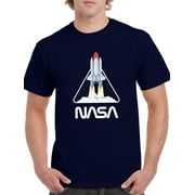 NASA Nasa Space Shuttle Launch T-Shirt Men -NASA Designs, Male Medium
