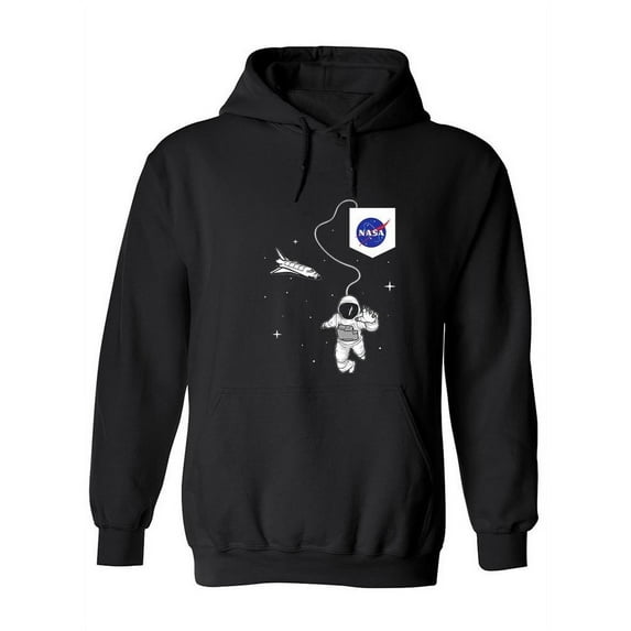 NASA Nasa Spaceman Hoodie Men -NASA Designs, Male 3X-Large