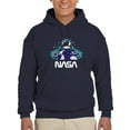 thumbnail image 1 of NASA Nasa Spaceman W Planet Earth Hoodie Men -NASA Designs, Male Medium, 1 of 4