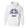 thumbnail image 1 of NASA Nasa Striped Sunset Hoodie Men -NASA Designs, Male Medium, 1 of 4