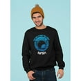 thumbnail image 1 of NASA Nasa The Sky Is Not The Limit Sweatshirt Men -NASA Designs, Male Small, 1 of 4
