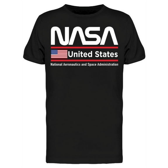 NASA Nasa United States Men T-Shirt, Male Large