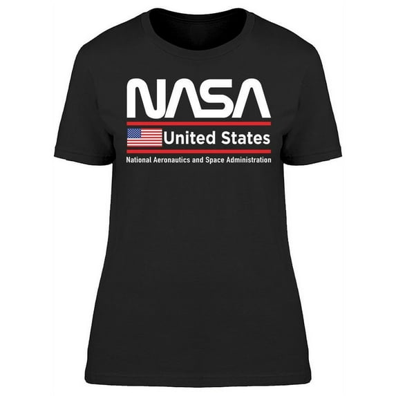 NASA Nasa United States Women T-Shirt, Female Large