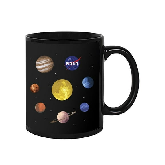 NASA Nasa Watercolor Solar System Mug - NASA Designs,
