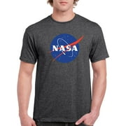 NASA Nasa With Stars T-Shirt Men -NASA Designs, Male 3X-Large