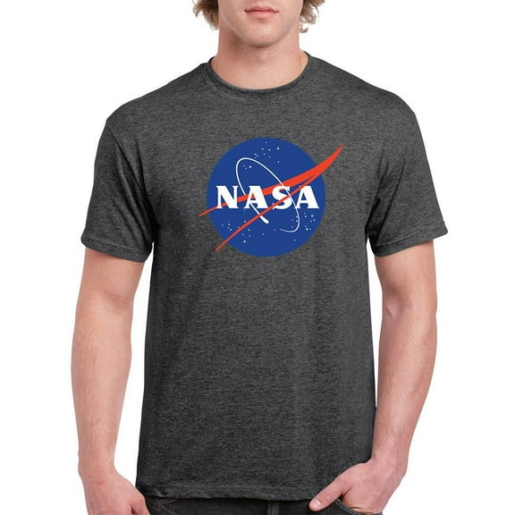 NASA Nasa  With Stars T-Shirt Men -NASA Designs, Male Medium