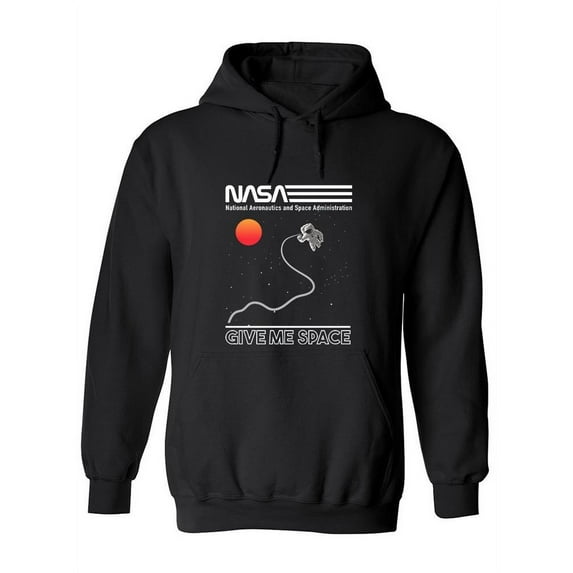 NASA National Aeronautics And Space Hoodie Men -NASA Designs, Male 3X-Large