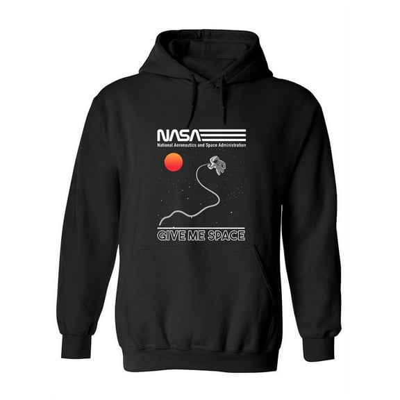 NASA National Aeronautics And Space Hoodie Men -NASA Designs, Male Large