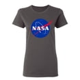 thumbnail image 1 of NASA Official Meatball Logo Sarcastic Novelty Gift Idea Adult Humor Funny Women's Casual Tees, 1 of 3