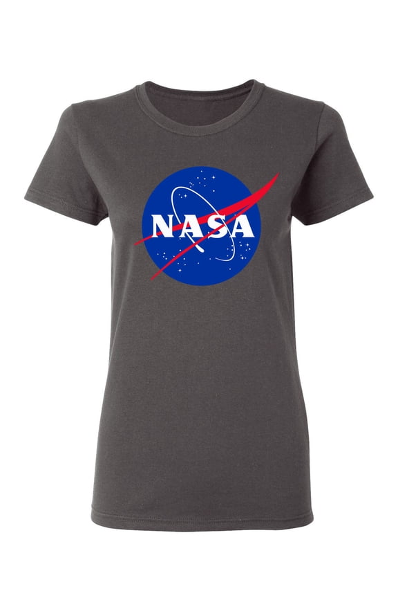 NASA Official Meatball Logo Sarcastic Novelty Gift Idea Adult Humor Funny Women's Casual Tees
