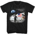 thumbnail image 1 of NASA One Small Step For Man Black T-Shirt, 1 of 2