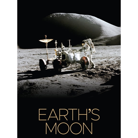 NASA Our Solar System Moon Lunar Roving Vehicle Apollo 15 Extra Large XL Wall Art Poster Print