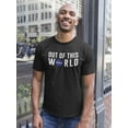 thumbnail image 1 of NASA Out Of This World 1958 Men T-Shirt, Male Large, 1 of 4