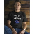 thumbnail image 1 of NASA Out Of This World Men T-Shirt, Male 3X-Large, 1 of 4