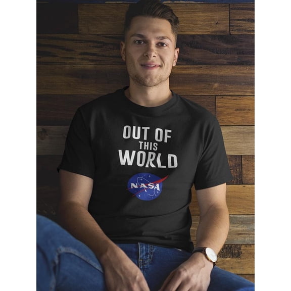 NASA Out Of This World Men T-Shirt, Male Small
