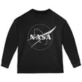thumbnail image 1 of NASA Outline Logo Toddler Long Sleeve T Shirt Black 3T, 1 of 1