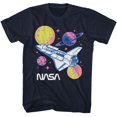 thumbnail image 1 of NASA Pastel Planets Navy Adult T-Shirt 2Xl, 1 of 2