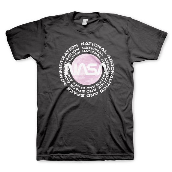 NASA Pink Logo T-Shirt-Small
