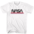 thumbnail image 1 of NASA RWB Worm White T-Shirt, 1 of 2