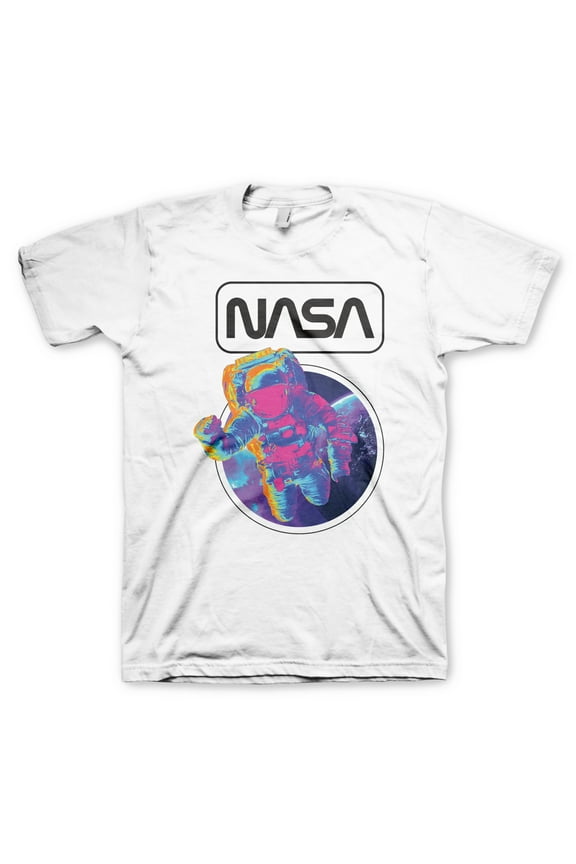 NASA Rainbow Astronaut T-Shirt-Large
