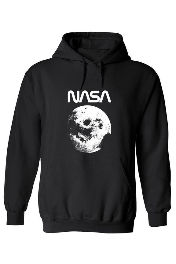 Realistic Moon Hoodie Women -NASA Designs, Female Medium