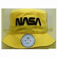 thumbnail image 1 of NASA Relaxed Bucket Hat,Worm,Yellow,L_XL, 1 of 1