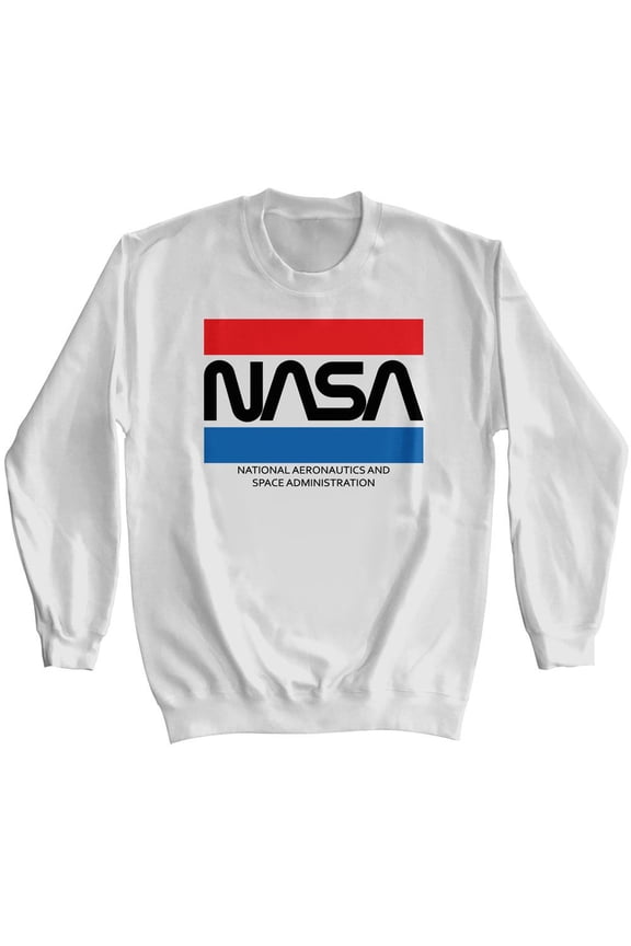 NASA Retro Logo National Aeronautics Sweater