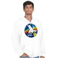 thumbnail image 1 of NASA Retro Vintage Space Shuttle Cool Unisex Plus Size Zip Hoodie Brisco Brands 2X, 1 of 5