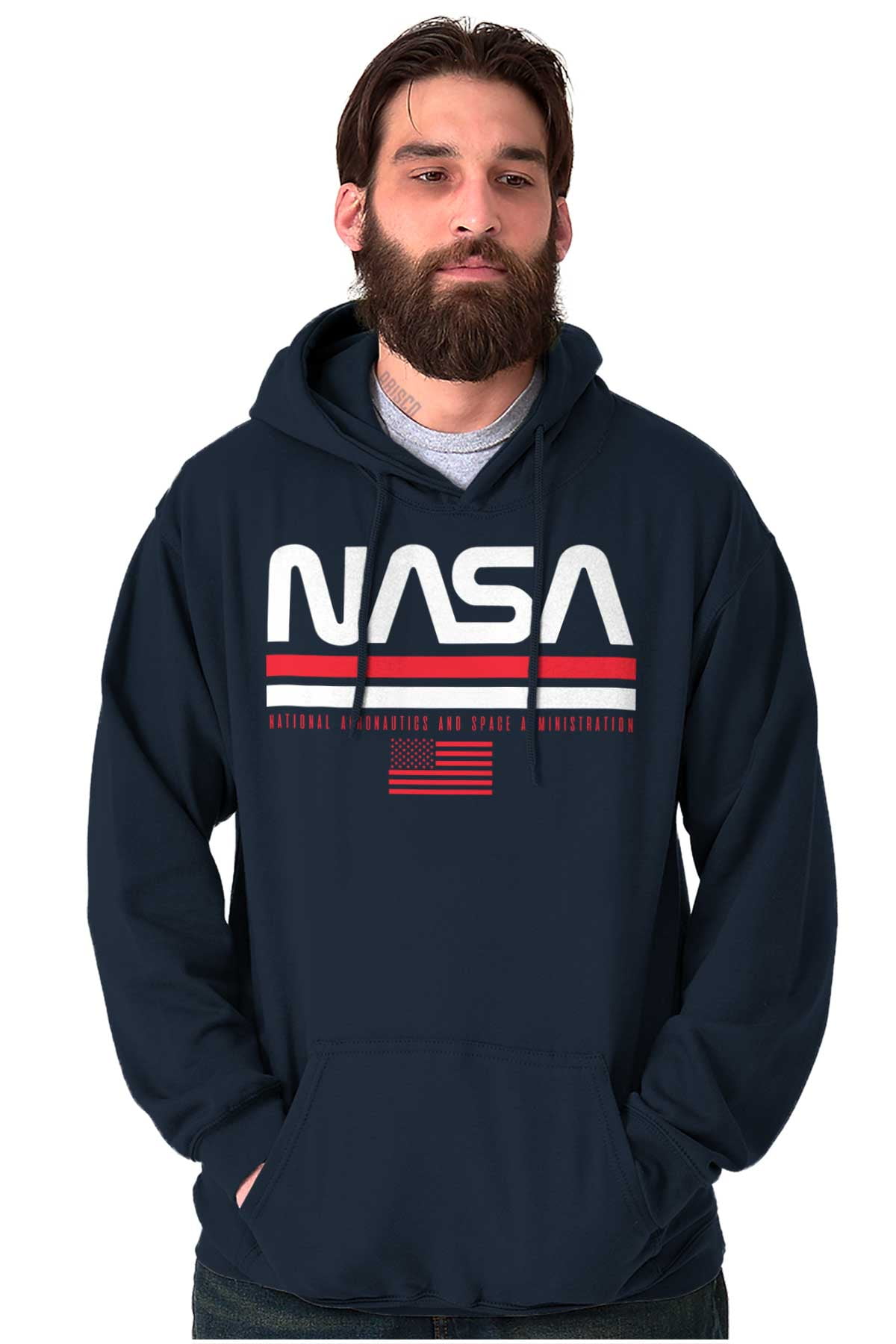 Nasa sale flag sweatshirt