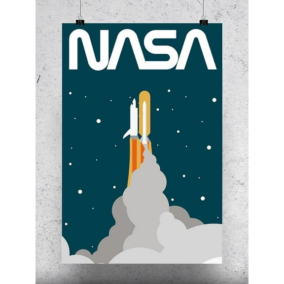 NASA Rocket Launch Poster - NASA Designs