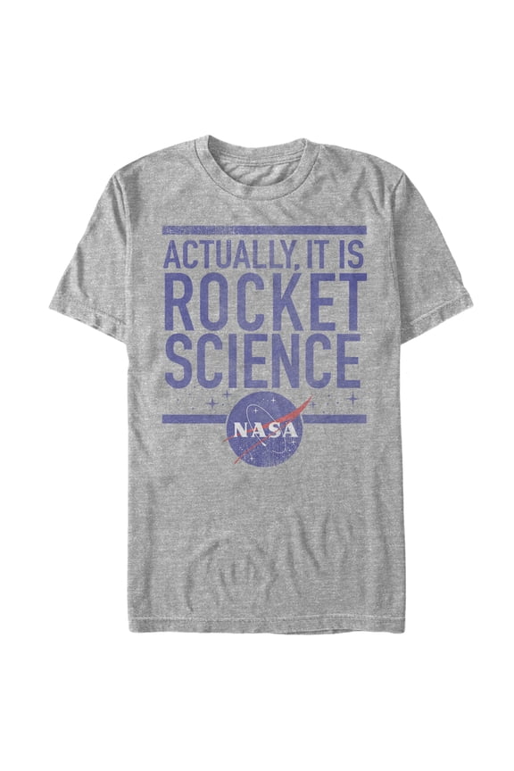 Rocket Science Humor Men's and Big Men's Graphic T-Shirt