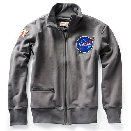 NASA Rocket Scientist Full Zip Small Gray
