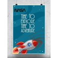 thumbnail image 1 of NASA Rocket, Time To Poster - NASA Designs,, 1 of 2