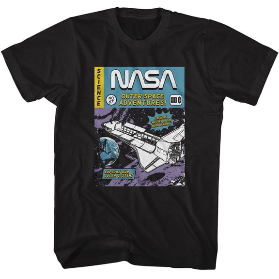 NASA Science Comic Book Men's T Shirt