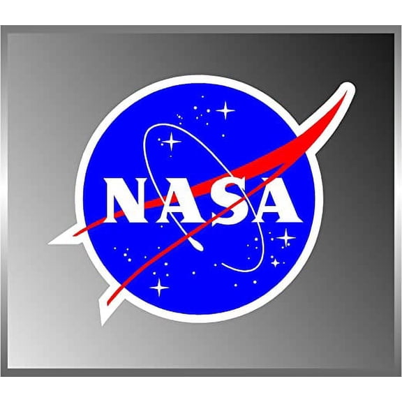 NASA Seal USA Space Cosmos Logo Vinyl sticker 4 x4