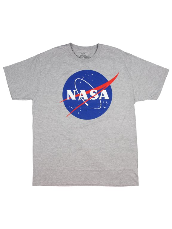 NASA Shirt Men's Classic Meatball Logo Graphic T-Shirt (X-Large)