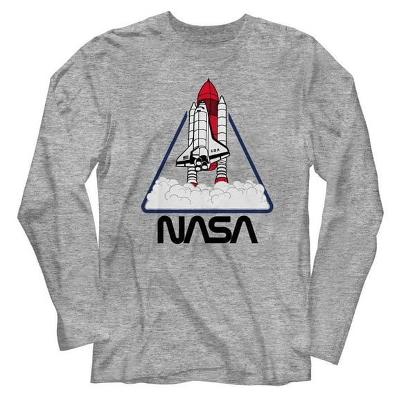 NASA Shuttle Launch Men's Long Sleeve T Shirt