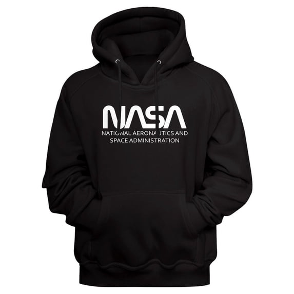 NASA Simple Worm Adult Hoodie Sweatshirt