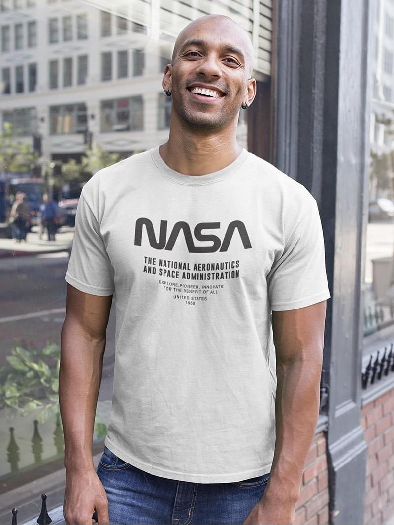NASA Space Administration '58 Men T-Shirt, Male Medium - Walmart.com